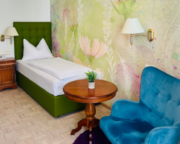 Einbettzimmer Hotel Allmer